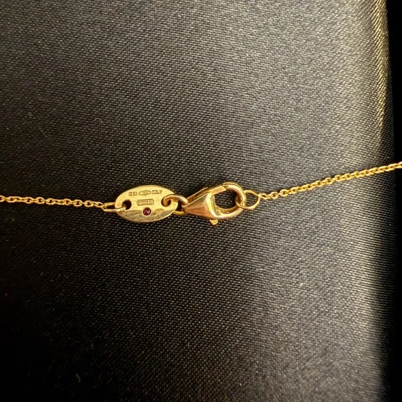 Roberto Coin 18K Yellow Gold Seven-Station Diamond Necklace - Picture 10 of 15